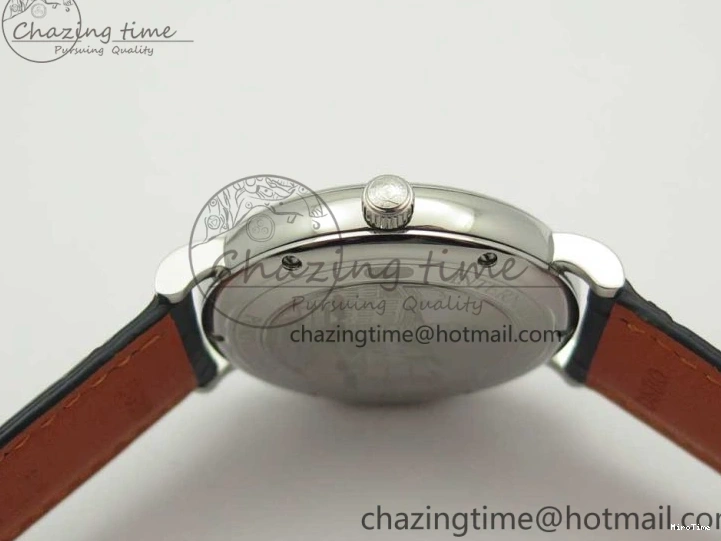 MIROTIME 0103 Portofino Automatic SS FKF 1:1 Best Edition Blue Dial on Blue Leather Strap A Cozy 7133